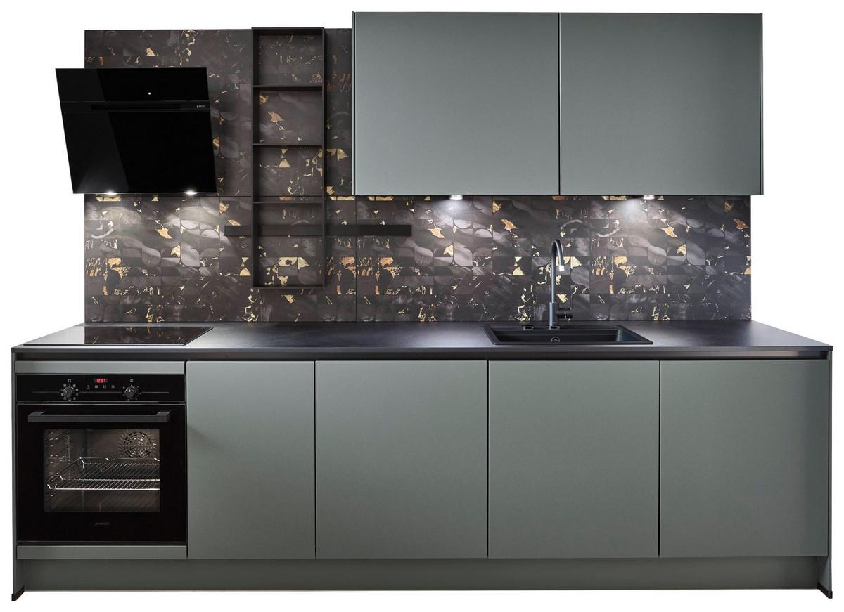 Bucătărie la comandă Easytouch - Basics, material pe bază de lemn (290cm) - Nobilia