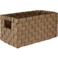 Korb in Braun, S - Braun, Kunststoff (30/19/16cm) - MODERN LIVING