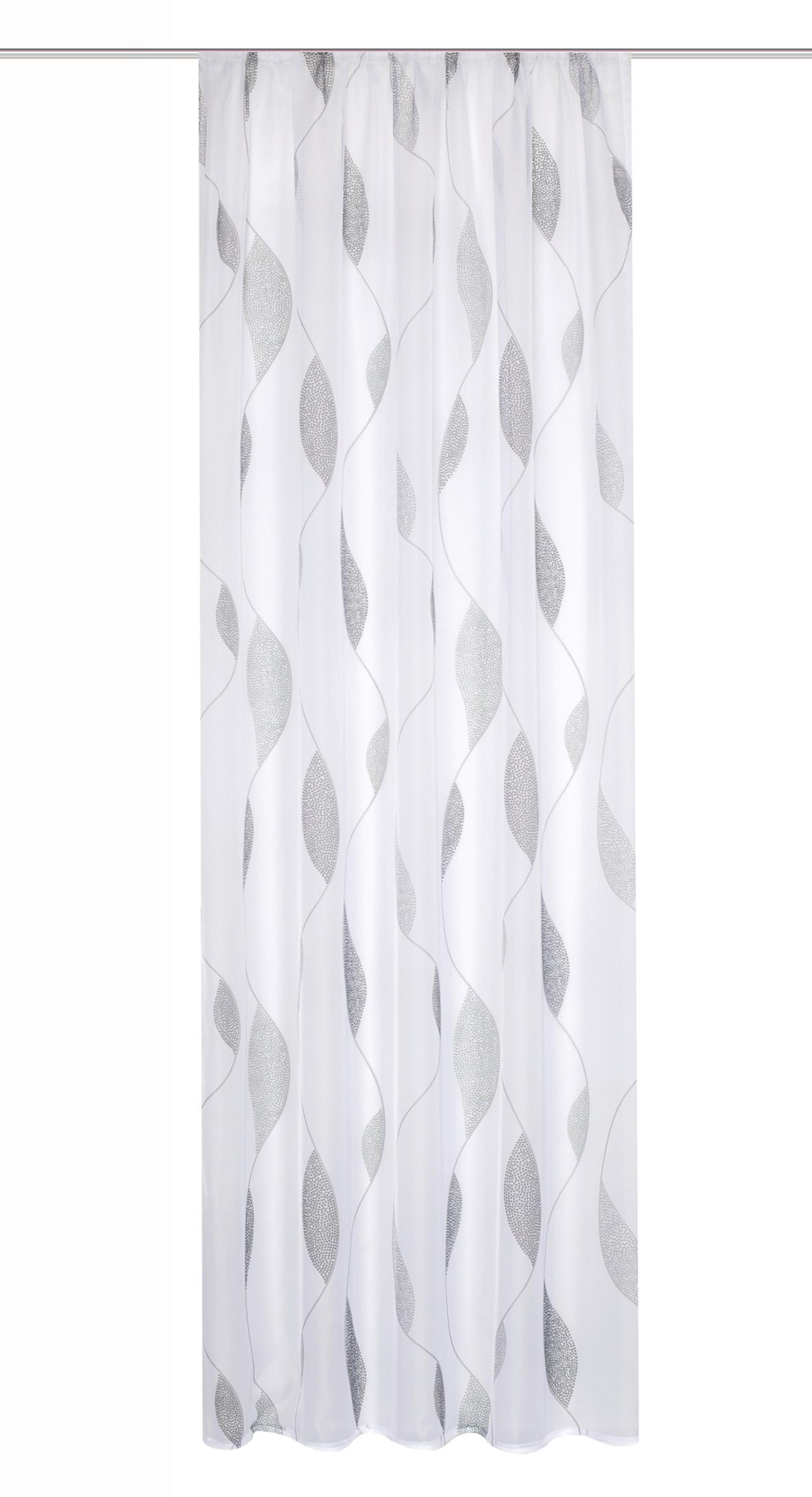 Fertigvorhang Paolo Grau/Taupe ca. 140x145cm - Taupe/Grau, KONVENTIONELL, Textil (140/145cm) - Schmidt W. Gmbh