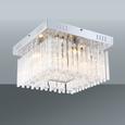 Deckenleuchte Ingolf, max. 33 Watt - Chromfarben, Glas/Metall (30/30/18cm) - MÖMAX modern living