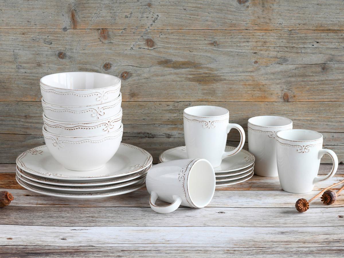 Kombiservice Multicolor, 16-teilig - Multicolor, Keramik - Creatable
