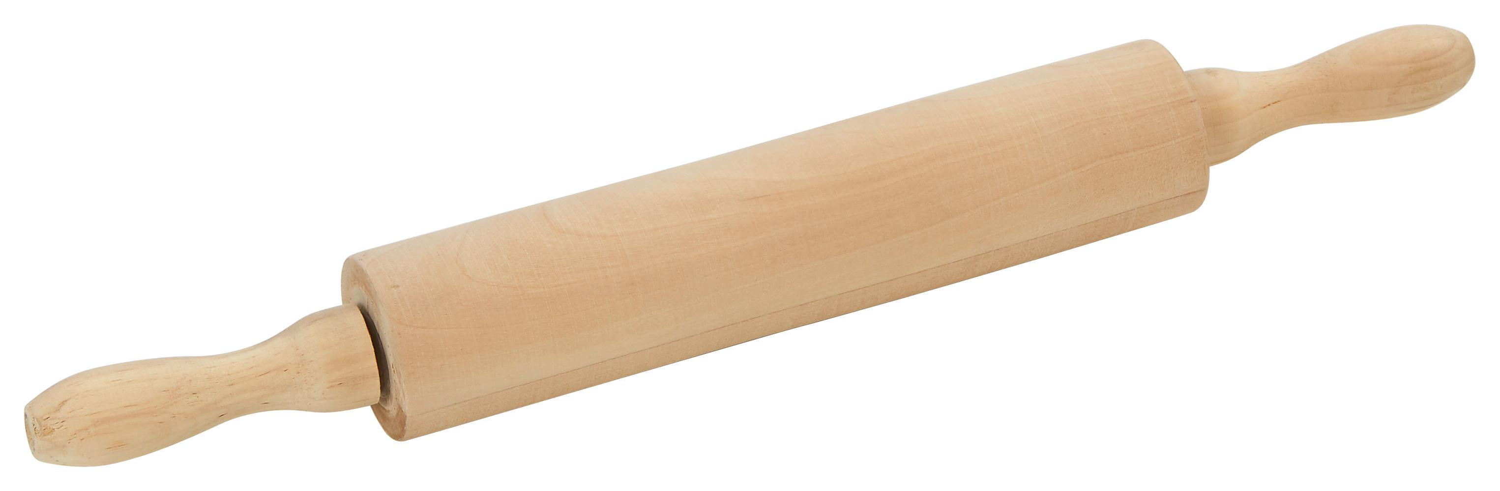 Teigrolle Babsi Naturfarben - Naturfarben, KONVENTIONELL, Holz (5/45cm) - Mömax