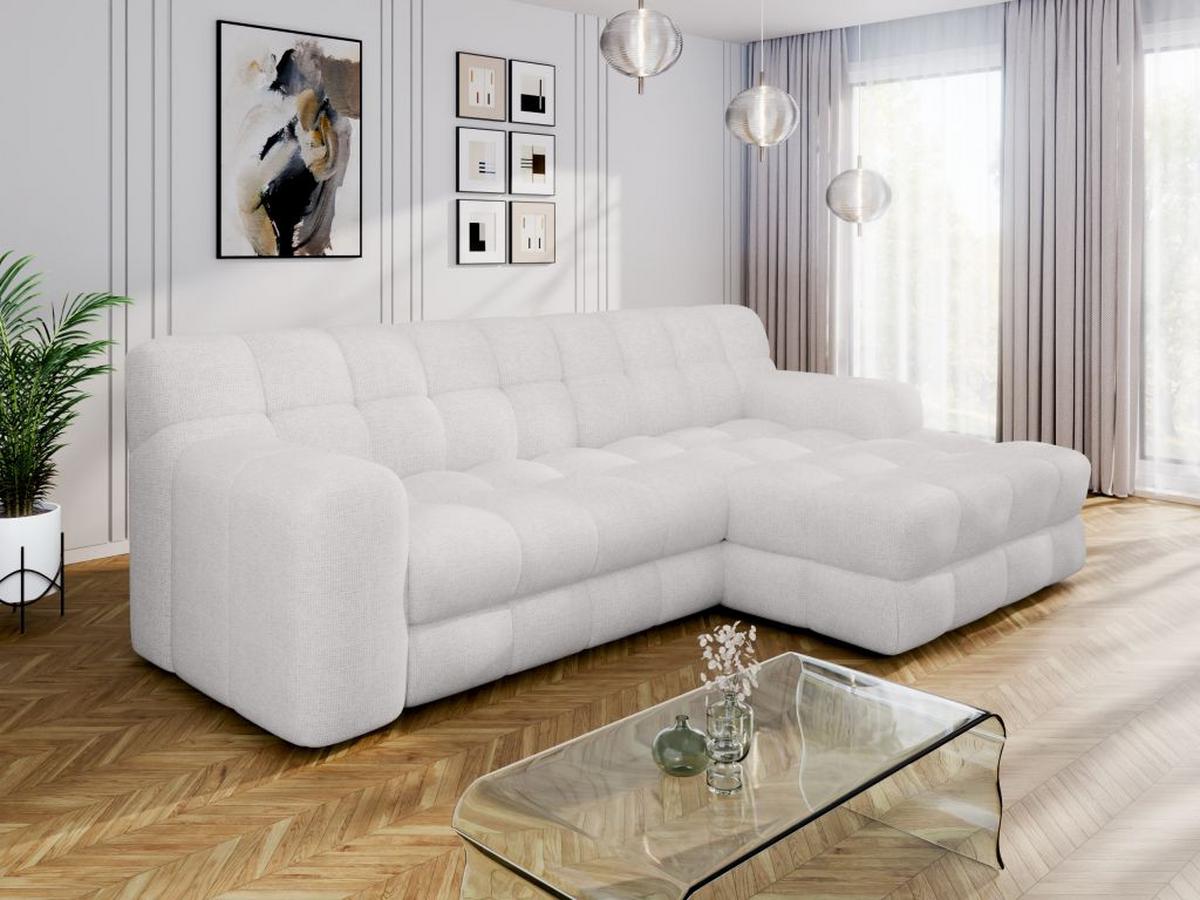 Kutna Garnitura Karl - sivo-bijela/crna, Moderno, tekstil/plastika (287/169cm) - Modern Living