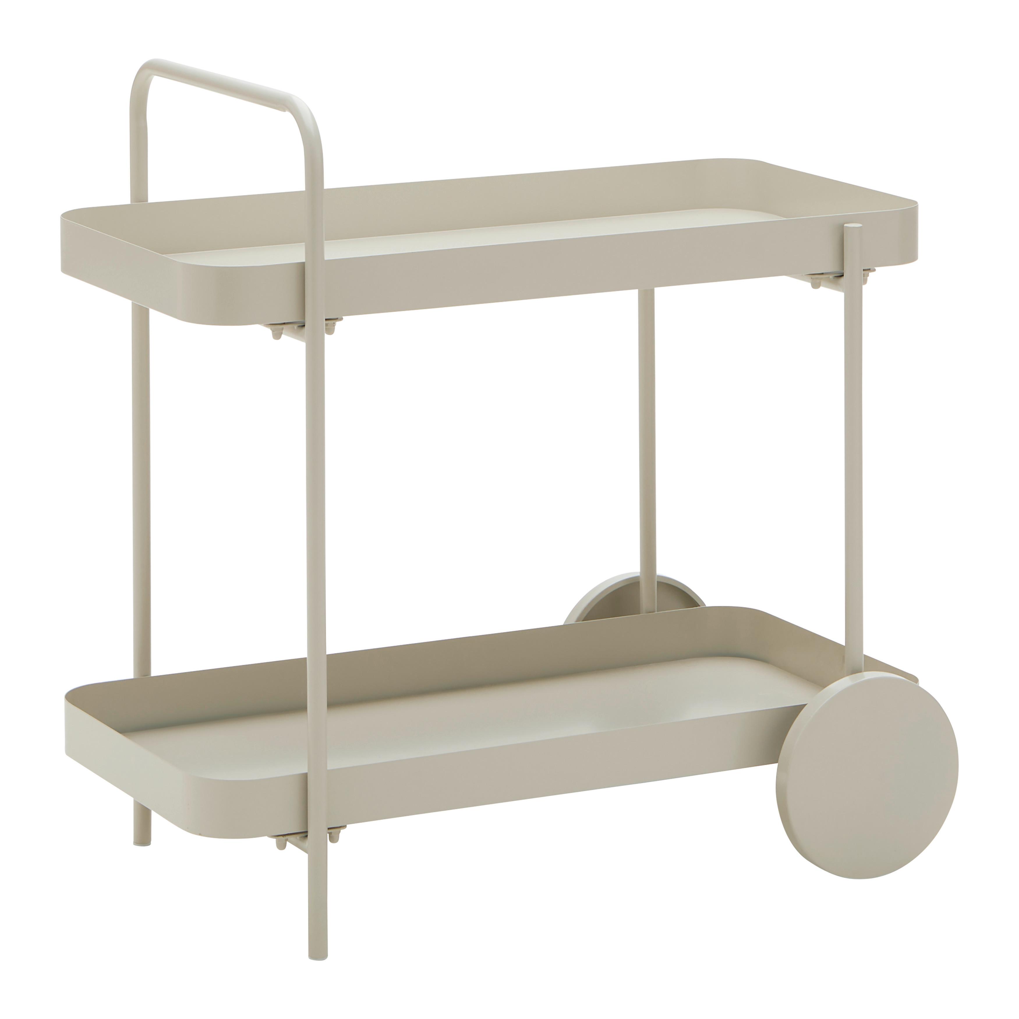 Kolica Za Serviranje Desino - kašmir, Moderno, metal (70/70/43cm) - Modern Living