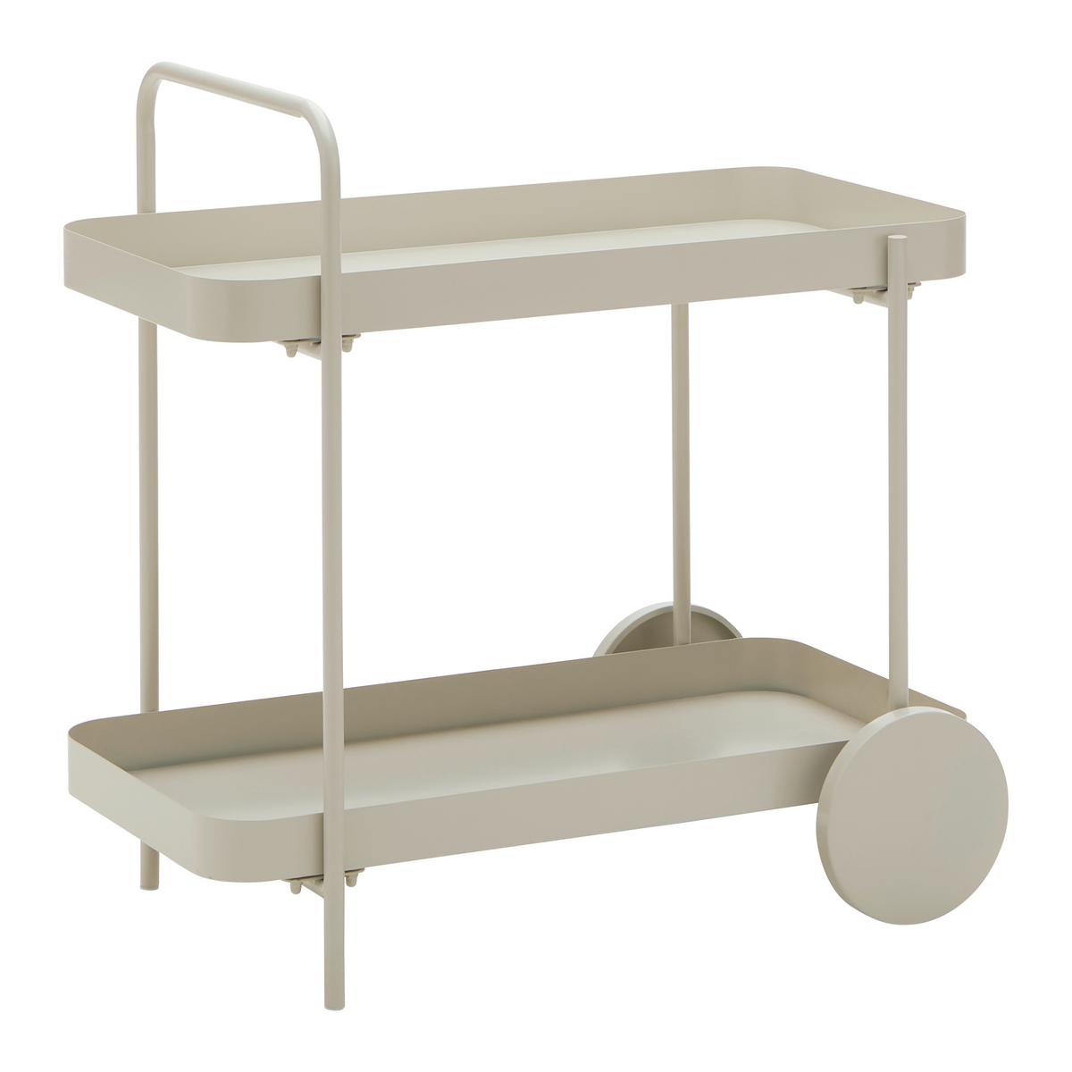 Kolica Za Serviranje Desino - kašmir, Moderno, metal (70/70/43cm) - Modern Living