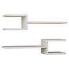 Stenska Polica Fork - bela, Design, leseni material (75/17/20cm) - Livetastic