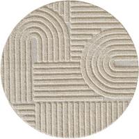 Preproga Z Visokim Florom Art, Bež, 160cm - bež, Basics, tekstil (160cm) - Novel