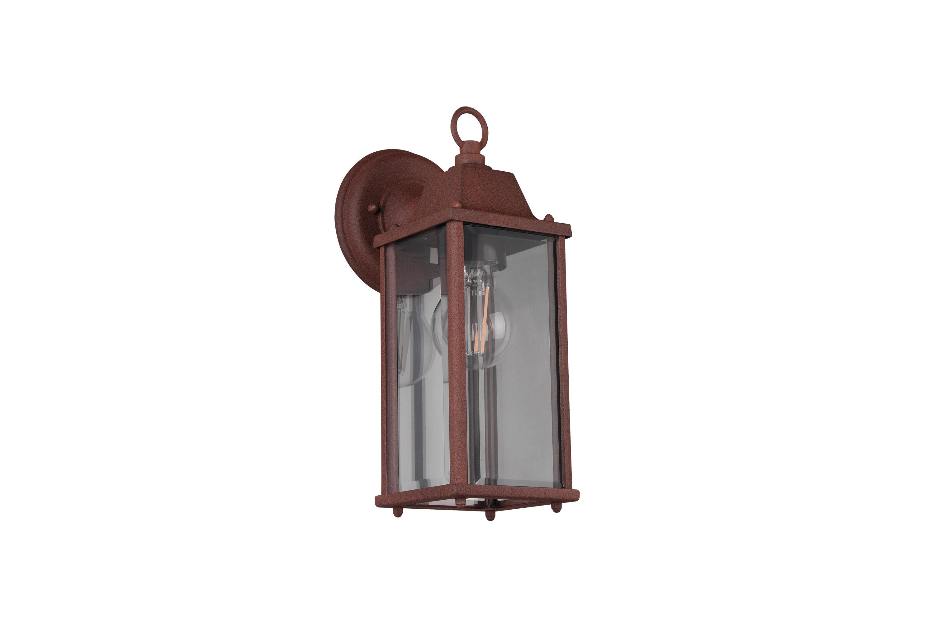 Außenwandleuchte Olona Rostfarben max. 40 Watt - Rostfarben, Basics, Metall (11,5/29,5/14,5cm) - Trio Leuchten