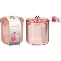 Organizator pentru cosmetice Pink Stripe - roz deschis, Modern, plastic (8,5/9,5cm)