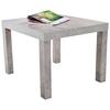 Klubska Mizica Nora, Siva - siva, Moderno, umetna masa/leseni material (55/42/55cm) - Mömax