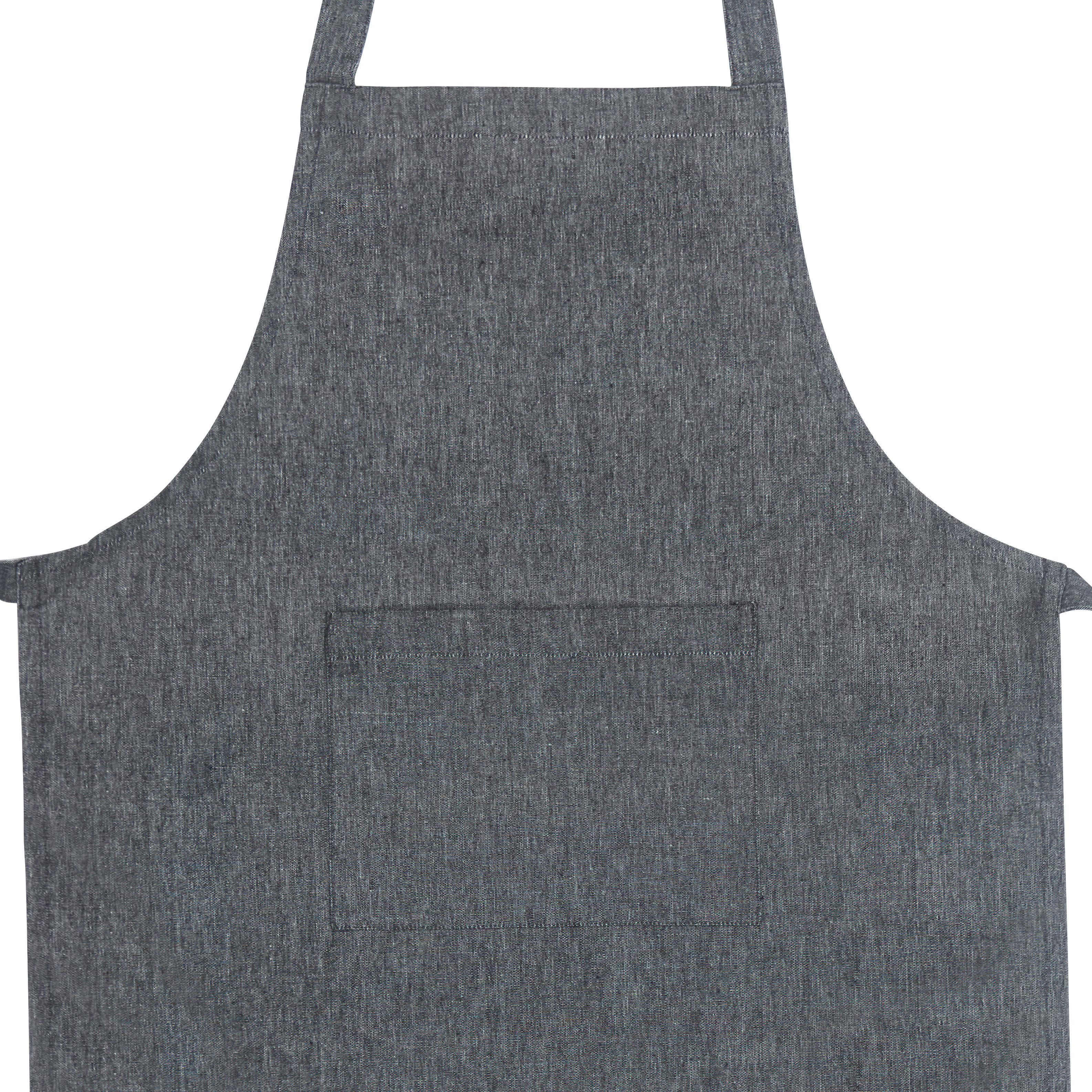 Schürze Henry in Schwarz ca. 60x90cm - Schwarz, MODERN, Textil (60/90cm) - Modern Living