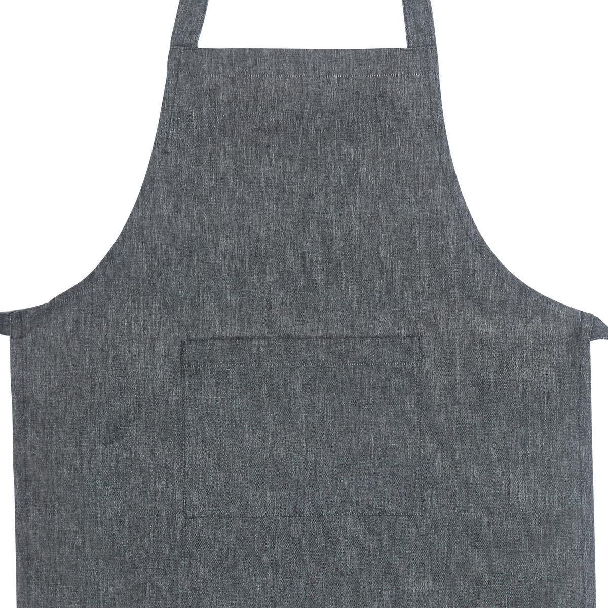 Schürze Henry in Schwarz ca. 60x90cm - Schwarz, Modern, Textil (60/90cm) - Modern Living