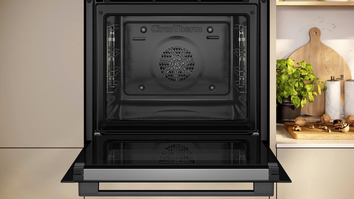 Backofen B2ACJ7AG0 Graphitfarben - Graphitfarben, MODERN, Metall (59,4/59,5/54,8cm) - Neff