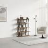 HYLLA NIMO -EXKLUSIV- - svart/ek Artisan, Modern, metall/trämaterial (110/129/32cm) - Mömax