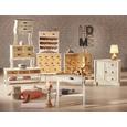 TV-Element Antibes - Naturfarben/Weiß, KONVENTIONELL, Holz/Metall (110/37/45cm) - PREMIUM LIVING