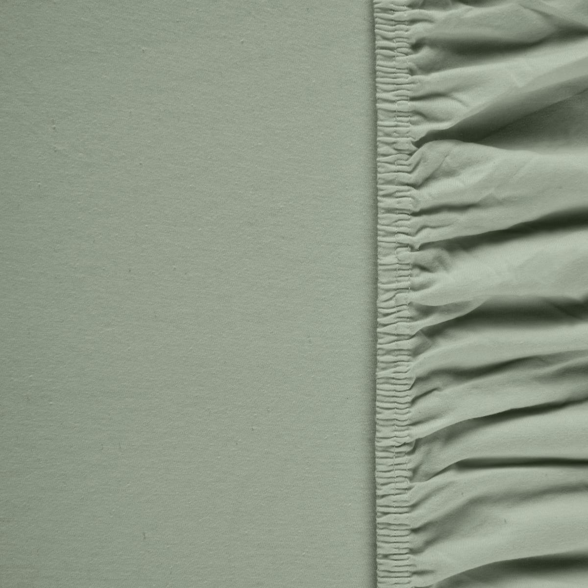 Cearșaf cu elastic Alma, cca. 140x200cm - verde, Konventionell, textil (140/200cm) - Mömax