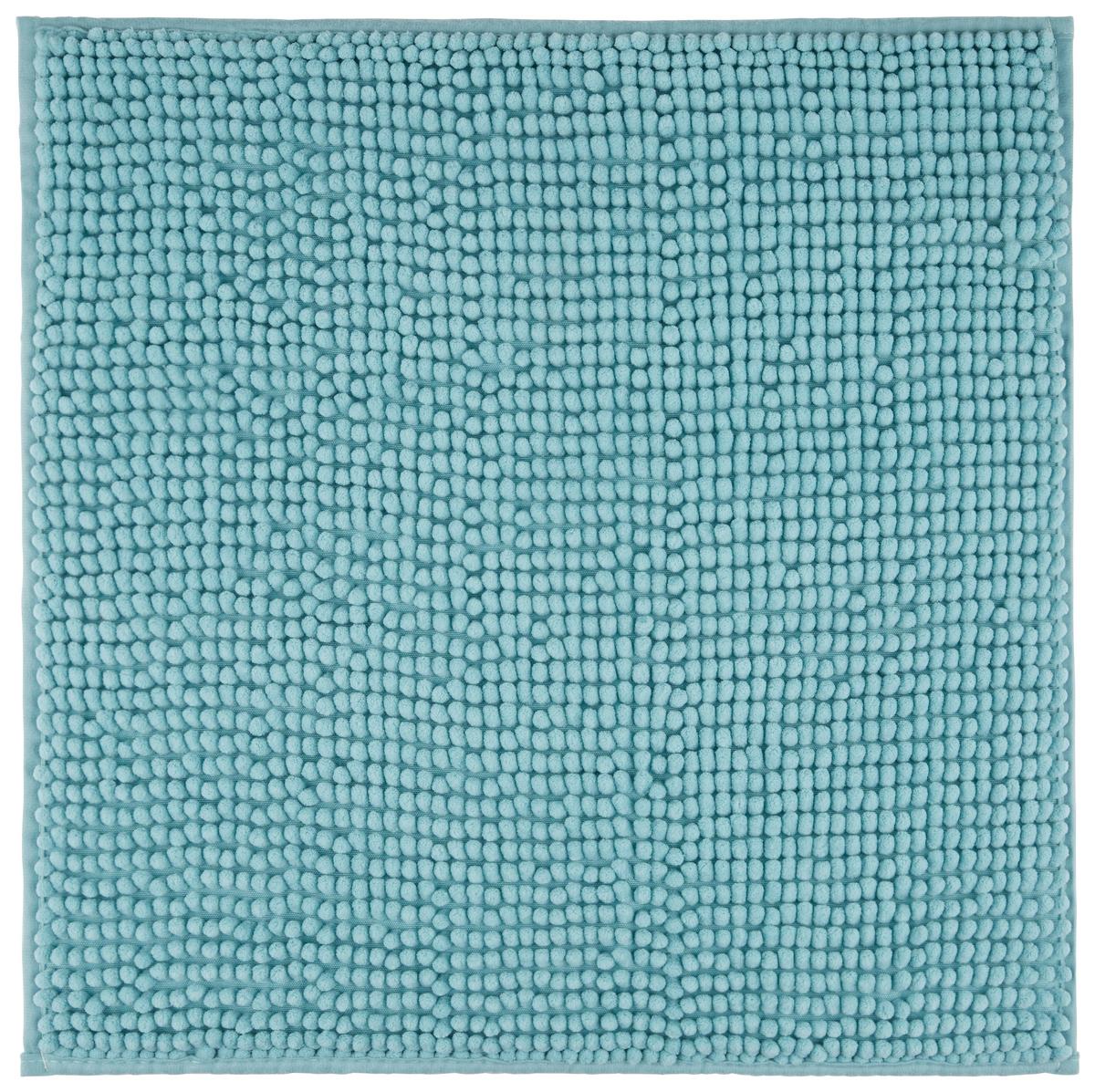 Covoraș de baie Nelly, cca. 50x50cm - turcoaz, textil (50/50cm) - Modern Living