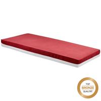 Madrac S Džep. Opruž. Jezgrom Enjoy - Mia - bijela/crvena, tekstil (90/200cm) - Primatex