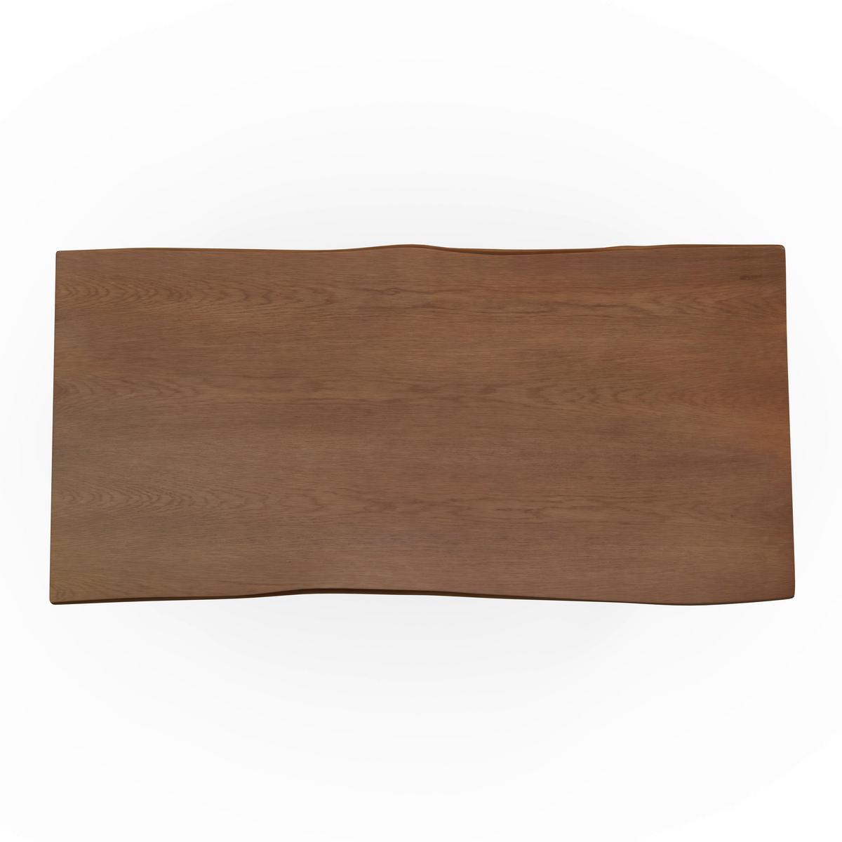 Esstisch Dale in Holz Akazie massiv/furniert ca. 180x90 cm - Walnussfarben/Schwarz, MODERN, Holz/Metall (180/90/76cm) - Bessagi Home