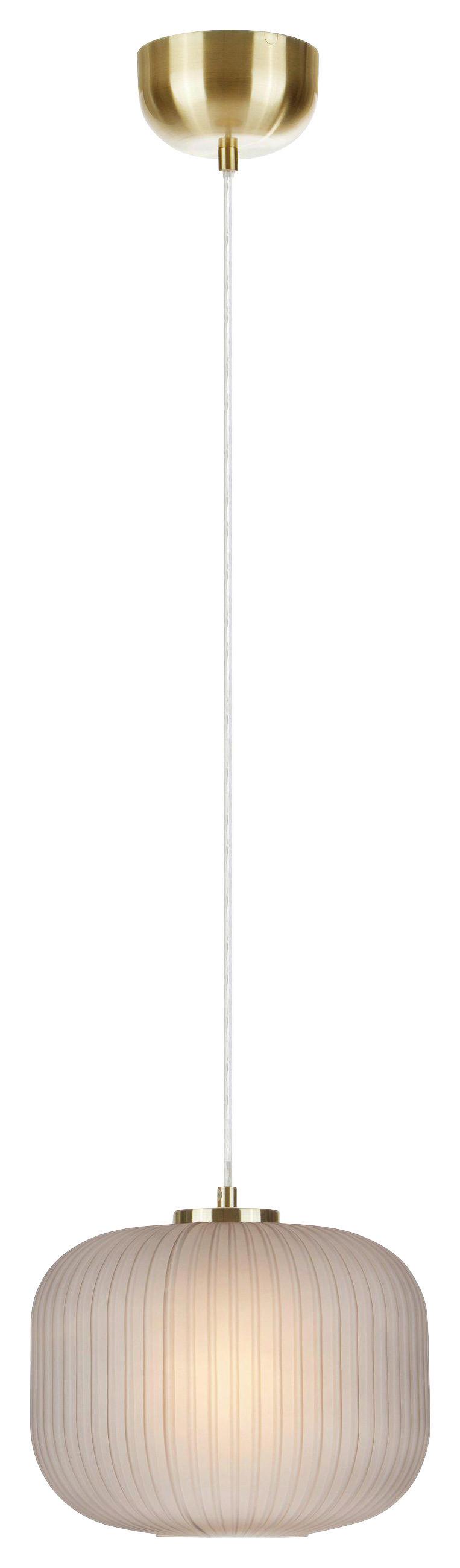 Pendelleuchte Sober Messingfarben max. 20 Watt - Messingfarben, Basics, Metall (25/25/22cm) - Markslöjd