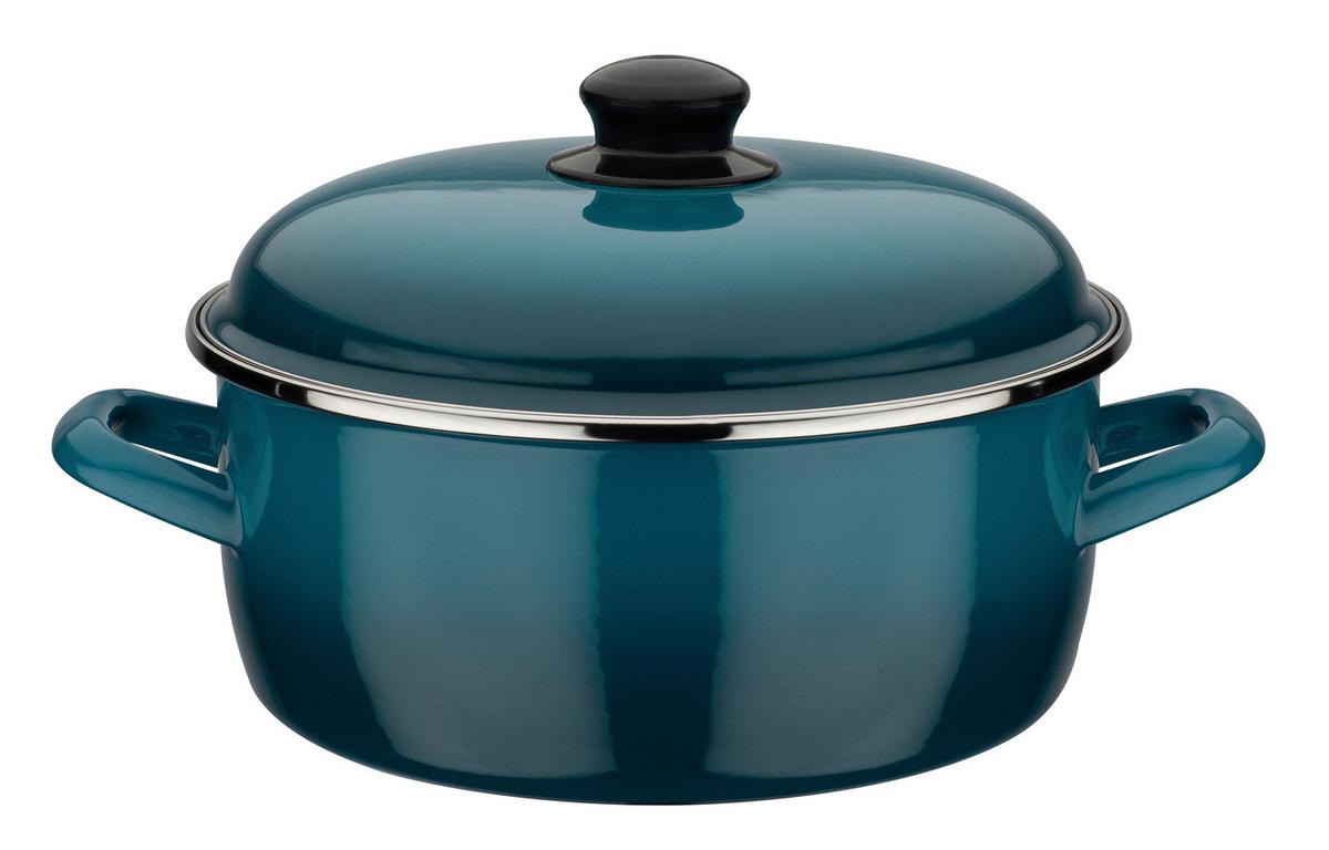 Set Posod Blue Shadow, 4-Delni - modra, Basics, kovina - GSW