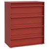 Kommode Cleo Rot - Rot, MODERN, Holzwerkstoff (78,4/94,4/42cm) - Mömax
