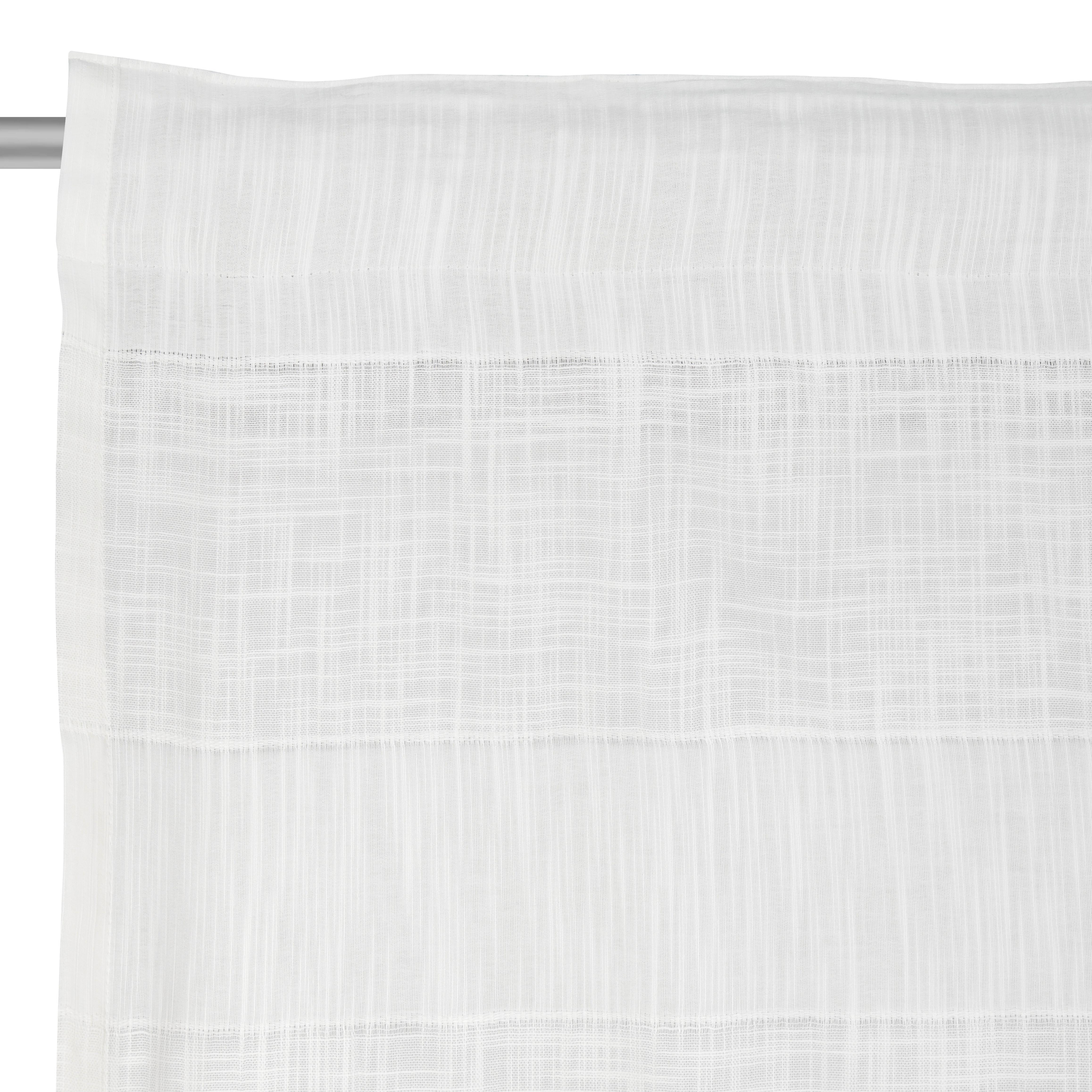 ZASŁONA GOTOWA LIORA - biały, Basics, tkanina (140/255cm) - Bio:Vio