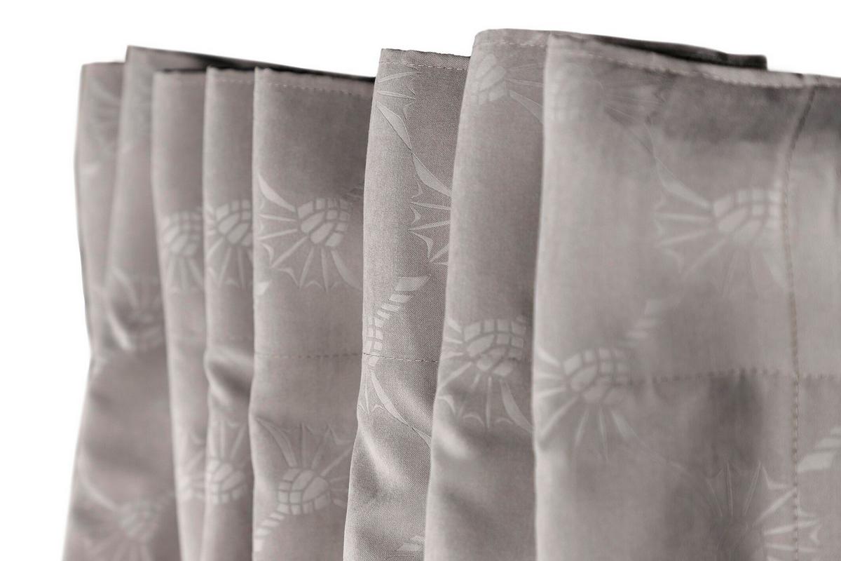 ZASŁONA GOTOWA J-ELEGANCE JOOP! - szary/taupe, Basics, tkanina (130/250cm) - Joop!