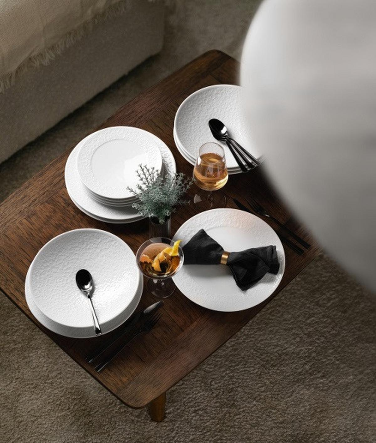 ZASTAWA STOŁOWA NORI HOME - biały, Basics, ceramika - Seltmann Weiden