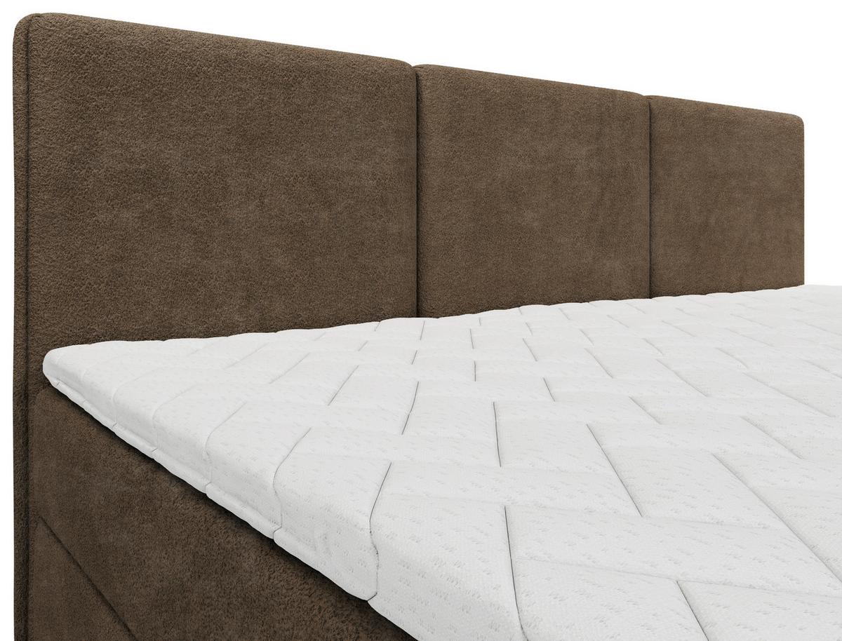 Familienbett Domino Combo II Braun ca. 240x200cm - Schwarz/Braun, MODERN, Holz/Holzwerkstoff (240/200cm) - MID.YOU