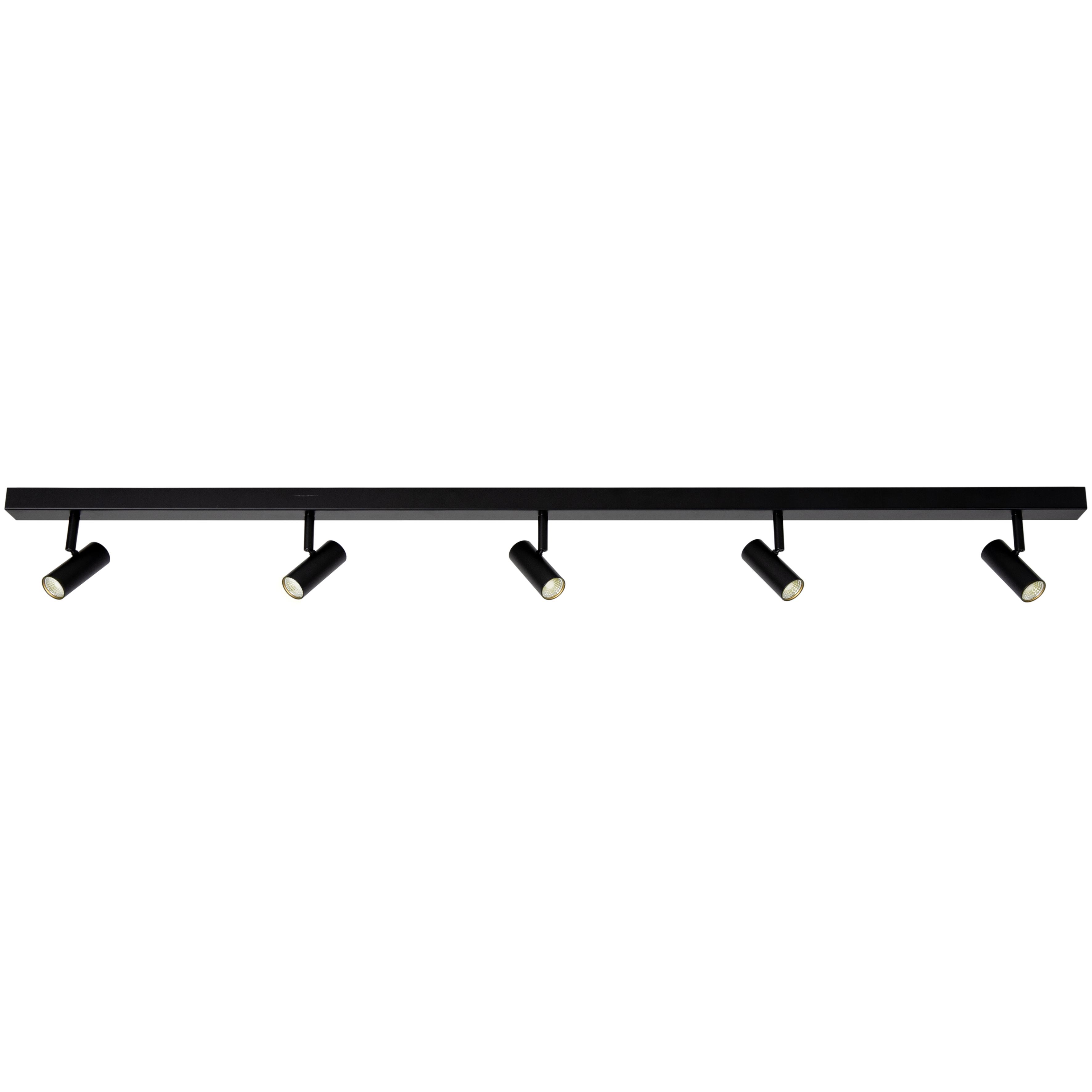 REFLEKTOR SUFITOWY 2112203003 OMARI 5 - czarny, Design, metal (118/12/3,5cm) - Nordlux
