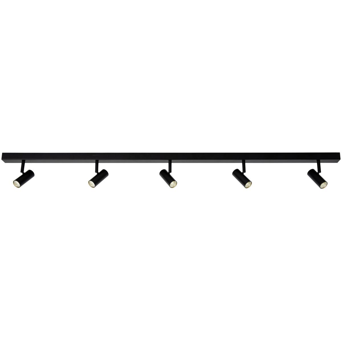 REFLEKTOR SUFITOWY 2112203003 OMARI 5 - czarny, Design, metal (118/12/3,5cm) - Nordlux