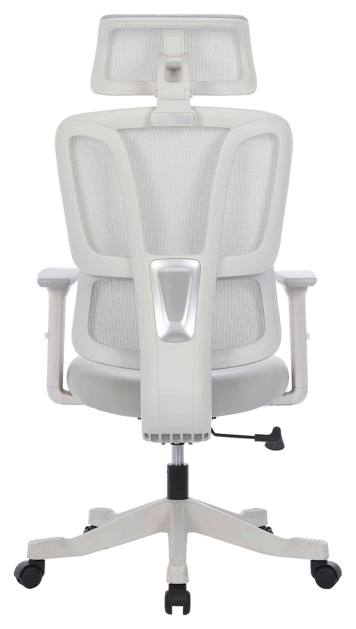 Uredska Stolica Triton - siva, Moderno, drvo/metal (67,5/120/128/63,5cm) - Premium Living