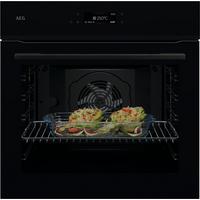 Backofen NBE7P60SB Schwarz - Schwarz (59,4/59,4/56,8cm) - AEG