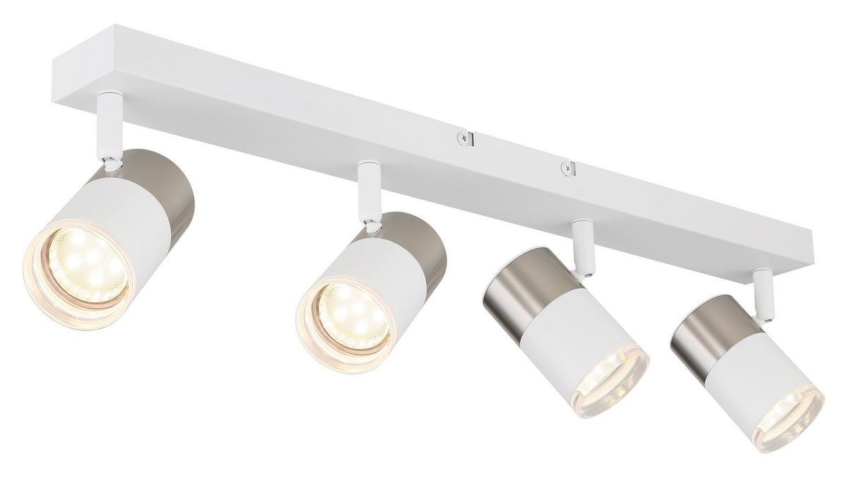 Reflektor Brisbon - temno siva/črna, Design, kovina/umetna masa (56/6/12cm) - Globo