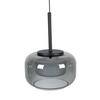 LED-HÄNGLAMPA KALTI - vit/svart, Modern, metall/glas (110/18/120cm) - Mömax