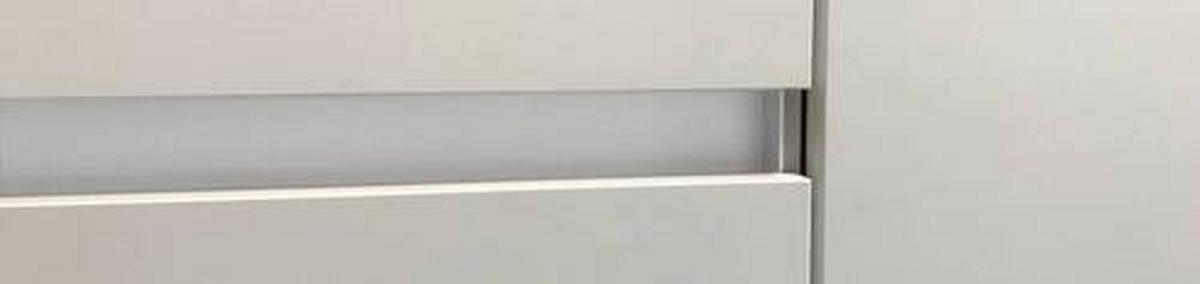 Küchenblock IBC ohne Geräte ca. 340 cm Dunkelgrau - Edelstahlfarben/Eichefarben, Design, Holzwerkstoff/Metall (340cm) - Impuls