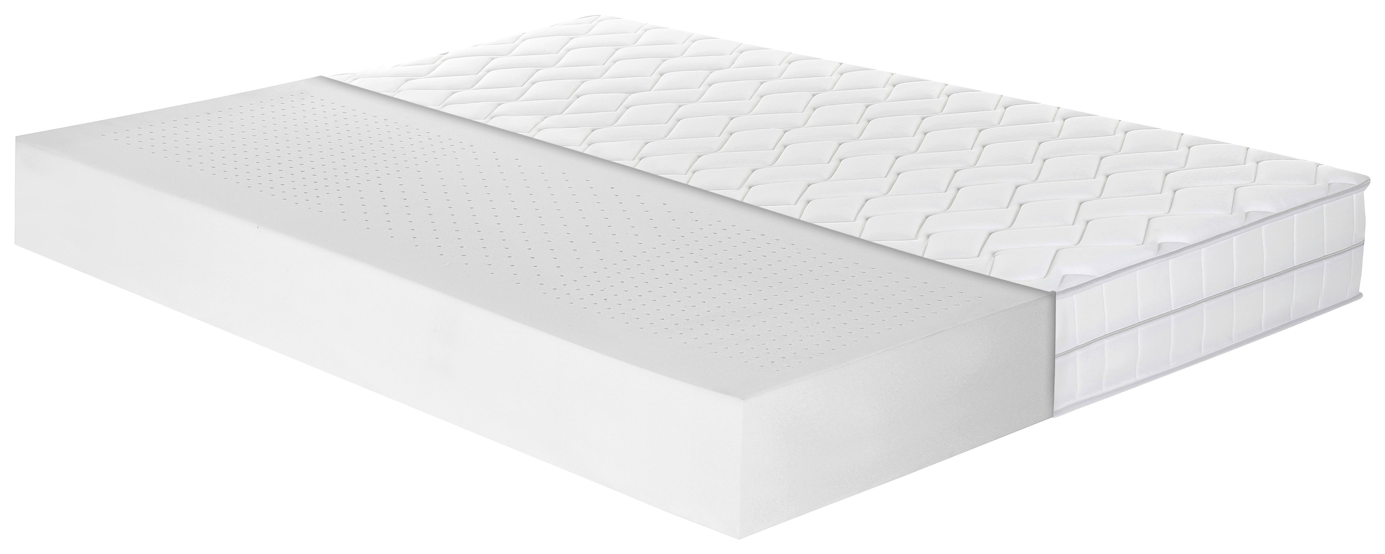 Kaltschaummatratze Air Deluxe H2/3 ca. 140x200cm - Weiß, Basics, Textil (140/200cm) - MID.YOU