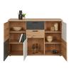 BYRÅ SOFIA -EXKLUSIV- - Modern, trämaterial/plast (127/85/40cm) - Mömax