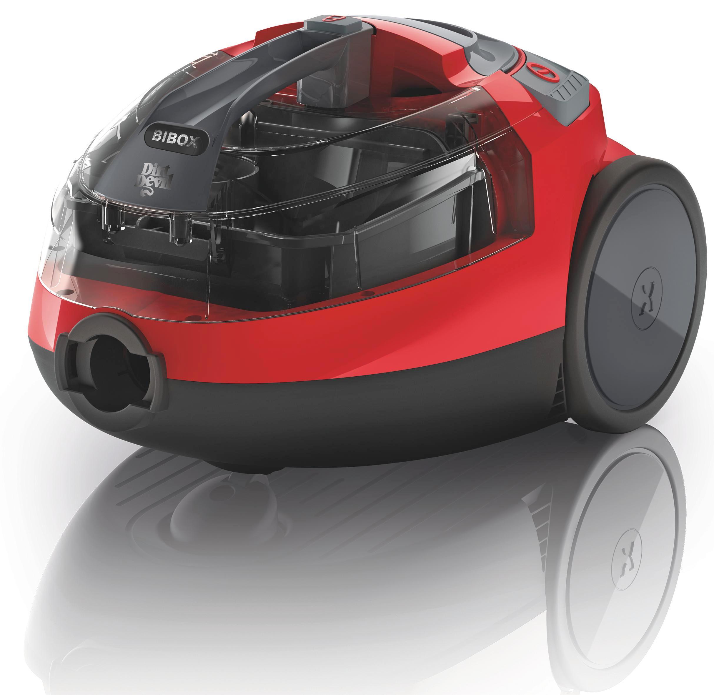 Bodenstaubsauger Dd2630-1 in Rot - Rot, Kunststoff - Dirt Devil