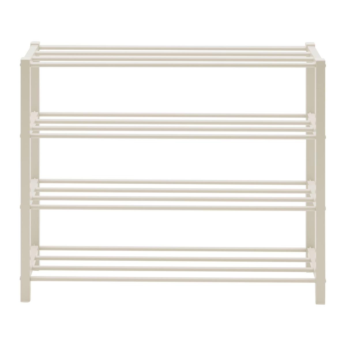 Schuhregal Benny Kaschmirfarben - Kaschmir, Modern, Metall (80/63/28,5cm) - Mömax