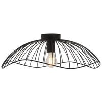 plafonnier max. 40 Watt - Schwarz, Modern, Metall (50/17,5cm) - Mömax