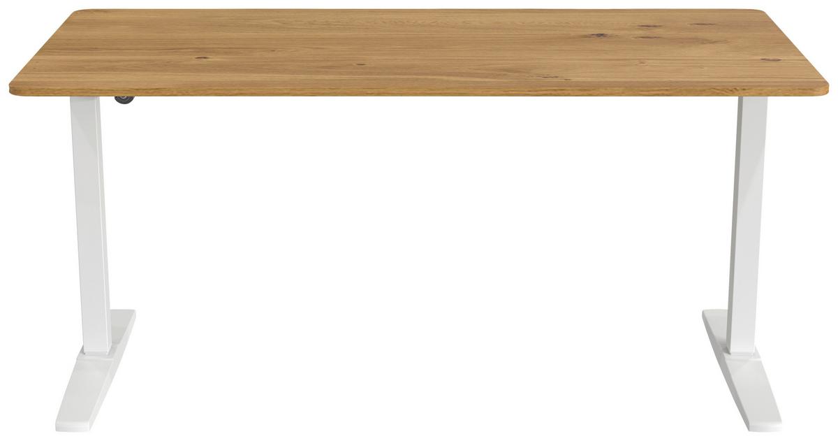 BLAT BIURKA TORSTEN  -EXKLUSIV- - dąb artisan, Design, materiał drewnopochodny (160/80/1,8cm) - Carryhome