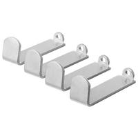 Klemmträger Klemmbügel Free aus Metall - Silberfarben, Metall - Premium Living