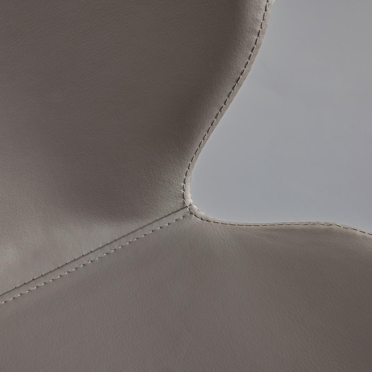 KRZESŁO IERY - czarny/taupe, Modern, metal/drewno (46/83/54cm) - Bessagi Home