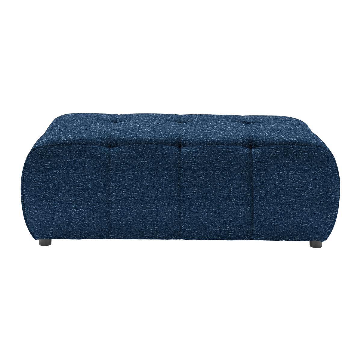 Tabure Sofi - tamno plava/crna, Moderno, tekstil (128/48/70cm) - Premium Living