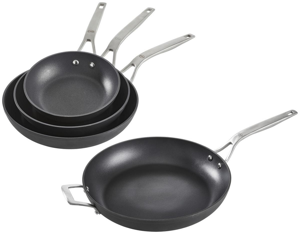 PATELNIA DO SMAŻENIA 91401 RÖSLE - kolor aluminiowy, Basics, metal (24cm) - Rösle