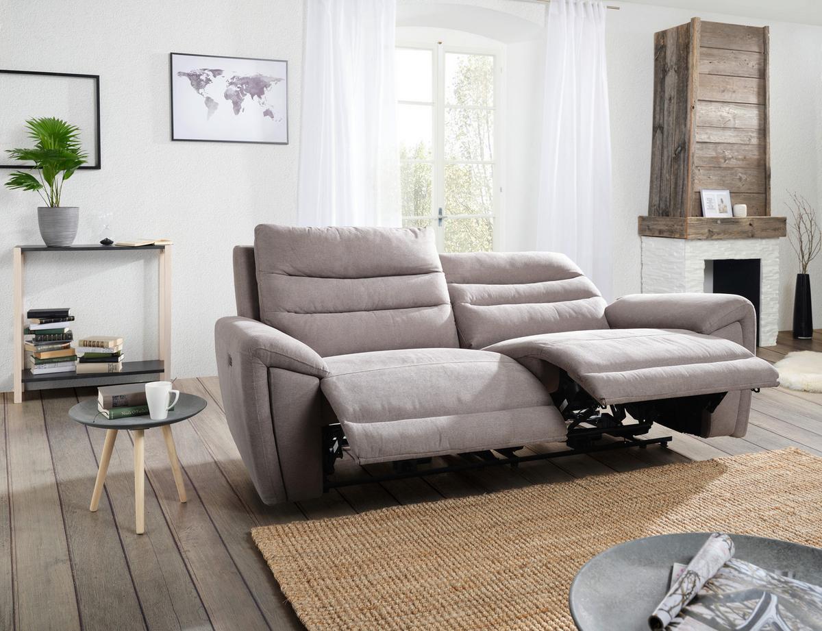 Canapea Knut - gri, Konventionell, lemn/textil (213/100/94cm) - Mömax