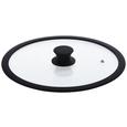 Deckel Flat in Schwarz Ø ca. 28cm - Schwarz, MODERN, Glas/Kunststoff (28cm) - Premium Living Deckel Flat in Schwarz Ø ca. 28cm - Schwarz, MODERN, Glas/Kunststoff (28cm) - Premium Living