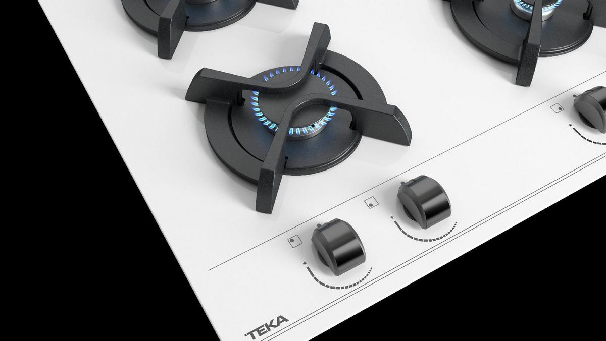 Plită pe gaz TEKA GBC 64001 WHITE - Modern (58/3,5/50cm) - Teka